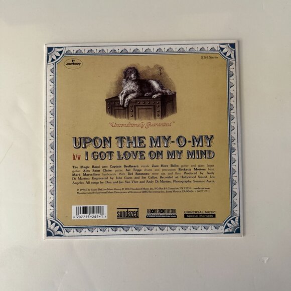 Captain Beefheart & The Magic Band "Upon The My-O-My" 7" Vinyl Single - Picture 2 of 4